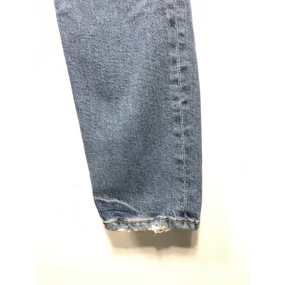 AGOLDE Nico Denim Jeans High Rise Button Fly - Picture 10 of 13